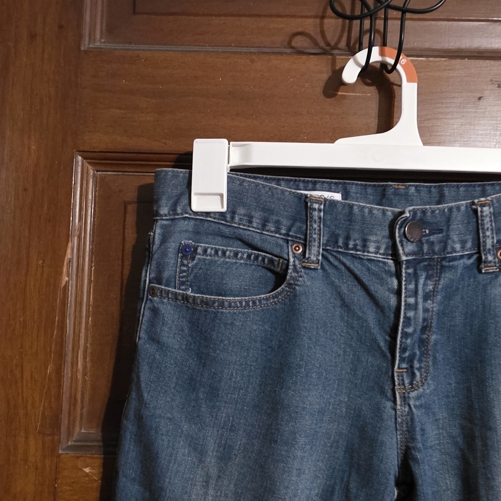 Gap 1969 Real Straight Jeans Medium Wash Size 28/6 - Picture 5 of 9